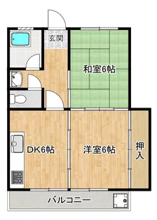 Hills Haya【1階】の間取り