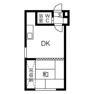 第参エビスビル【3階】の間取り