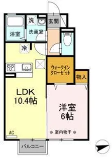 グラン・ソレイユVII【1階】の間取り