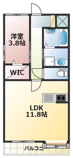 MA CHAMBRE【3階】の間取り