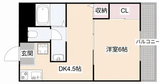 小野寺ビル【4階】の間取り
