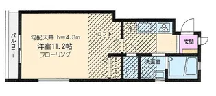 チャイナタウンKSビル【3階】の間取り