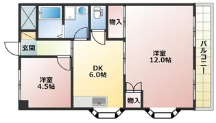 大和ビル【3階】の間取り