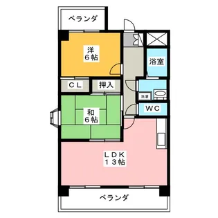 シャリテ.GS【3階】の間取り