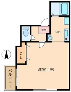 大阪府大阪市平野区喜連1【マンション】の間取り
