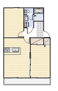 マンションカメリアIII【2階】の間取り