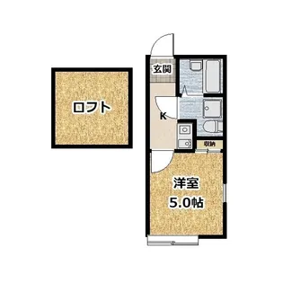 アザーレ・パッシオ長津田【1階】の間取り