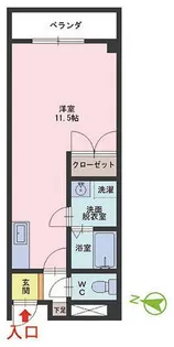 ハイラーク373【2階】の間取り