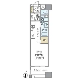 BELISTA常盤台【4階】の間取り