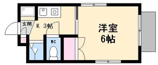 フォレ井口【1階】の間取り