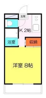 サンコーポくんぱち【3階】の間取り