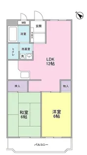 神奈川県横浜市港北区大倉山3【マンション】の間取り
