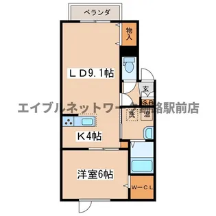 buena casa(ブエナ カーサ)【2階】の間取り