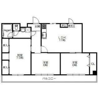 上田マンション【2階】の間取り