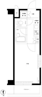 ルーブル浜田山【3階】の間取り