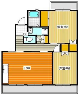 サンシャイン【1階】の間取り