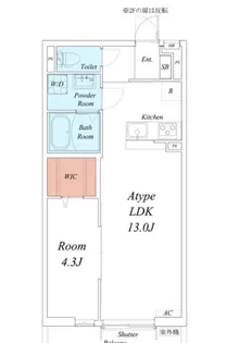 リブリ・コン・カローレ【1階】の間取り