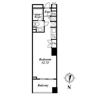 東京都千代田区麹町2【マンション】の間取り