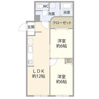 東京都杉並区高円寺南1【マンション】の間取り