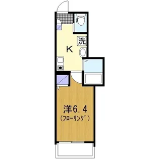 MELDIA Petia 渋谷【2階】の間取り