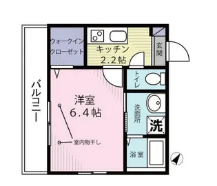 MAISON ONE【2階】の間取り