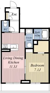 武蔵屋【1階】の間取り