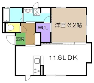 シャーメゾン ディオスエルマーナの間取り