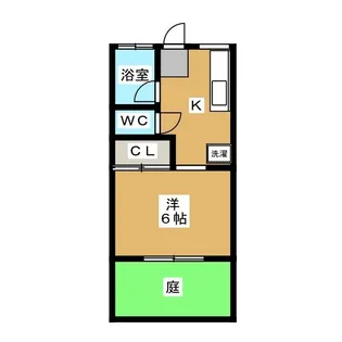 コーポラスミタ【1階】の間取り