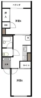 文祥堂マンション【3階】の間取り
