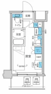 キャンパスヴィレッジ登戸【3階】の間取り