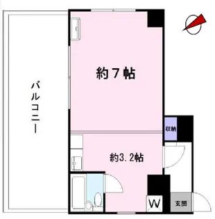 舘パート2【3階】の間取り