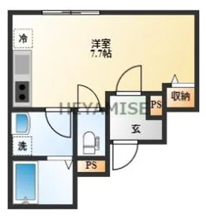 GranSuite Motoomachi【1階】の間取り
