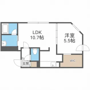 Next Hills【3階】の間取り