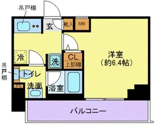 プレール・ドゥーク豊洲スクエア【6階】の間取り