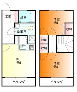 ホワイトプラザIの間取り