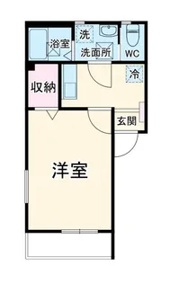 プレシャス東初石【1階】の間取り