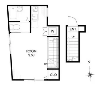 CALLAS STYLE TODOROKI【2階】の間取り