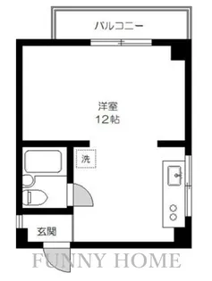 東京都世田谷区若林1【マンション】の間取り