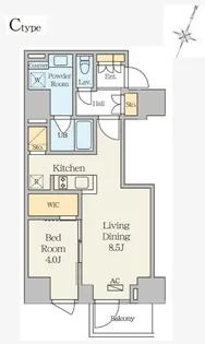 animo Udagawa【12階】の間取り