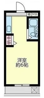 タプラ下荻野【3階】の間取り