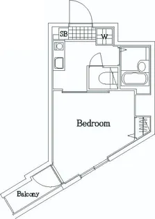 ロイヤルガーデン千鳥町【2階】の間取り