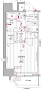 ガーラ・ヴィスタ水道橋【3階】の間取り