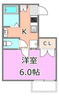 陽だまりのMacchiato-INAGE【1階】の間取り