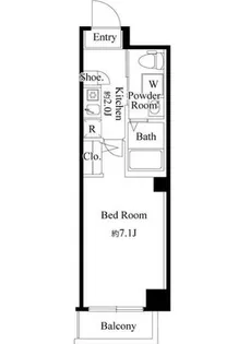 東京都板橋区熊野町【マンション】の間取り