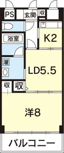 ステージア福島壱番館【1階】の間取り