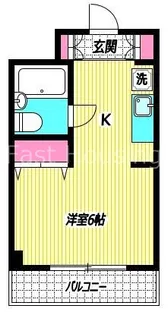 東京都中野区本町5【マンション】の間取り