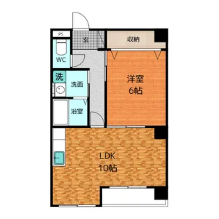 Raffine Fuji【4階】の間取り