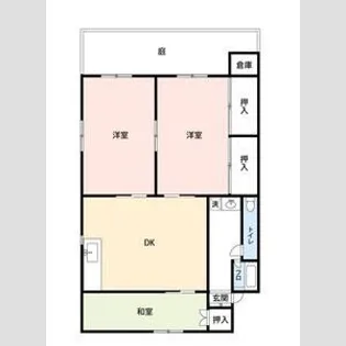 セジュール21 C【1階】の間取り