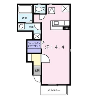 ルーラルパークTI【1階】の間取り