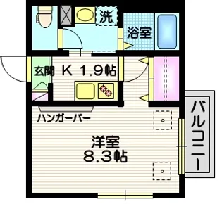 東京都大田区上池台5【マンション】の間取り